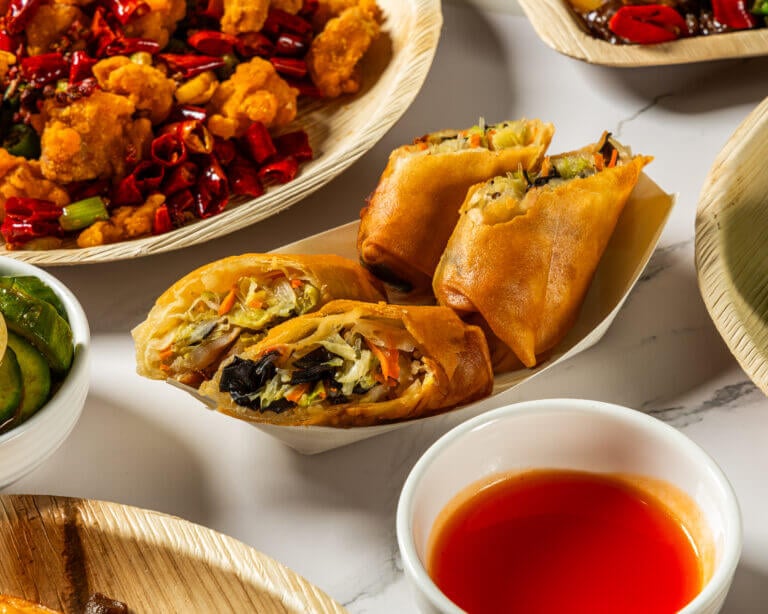 Image of assorted Chinese food